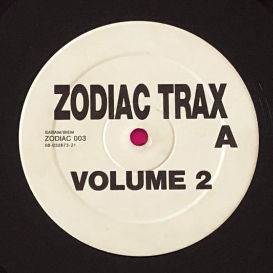 Zodiac Trax : Zodiac Trax Volume 2 (12", Promo)