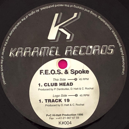 Pascal F.E.O.S. & DJ Spoke : Local Poets (12")