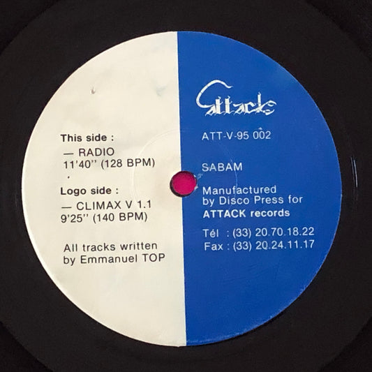 Emmanuel Top : Climax V 1.1 (12", Dar)