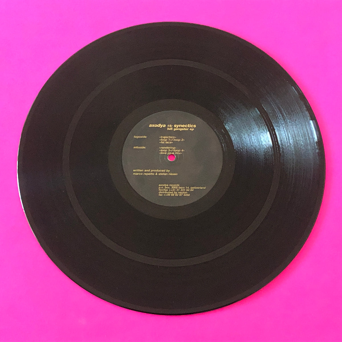 Synectics : Hifi Gangster EP (12", EP)