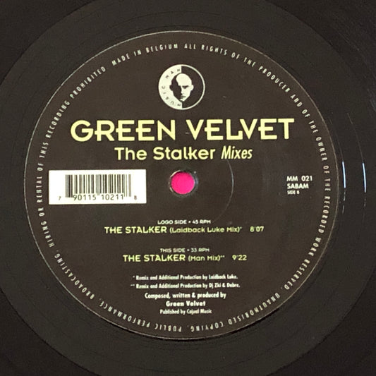 Green Velvet : The Stalker Mixes (12")