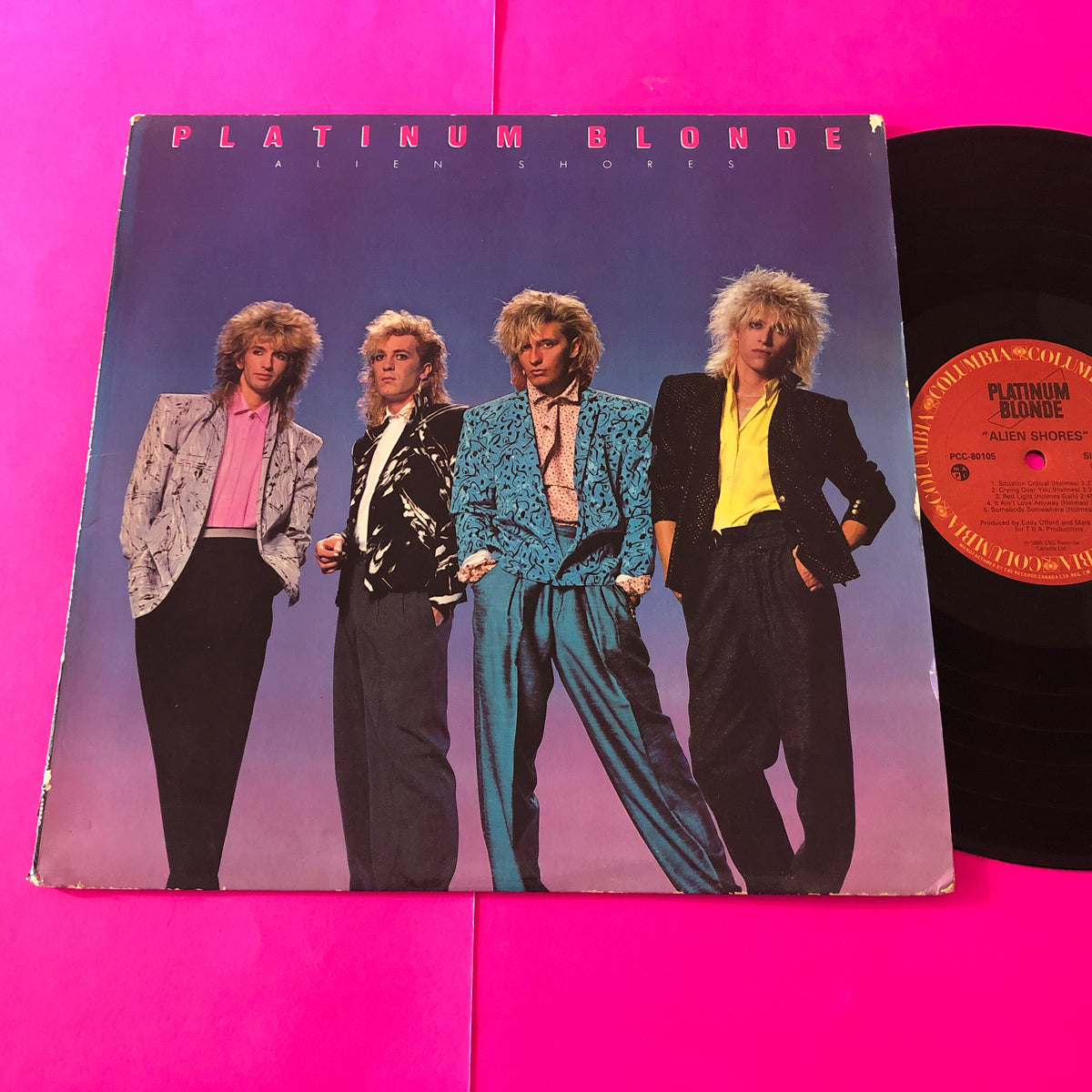 Platinum Blonde : Alien Shores (LP, Album)