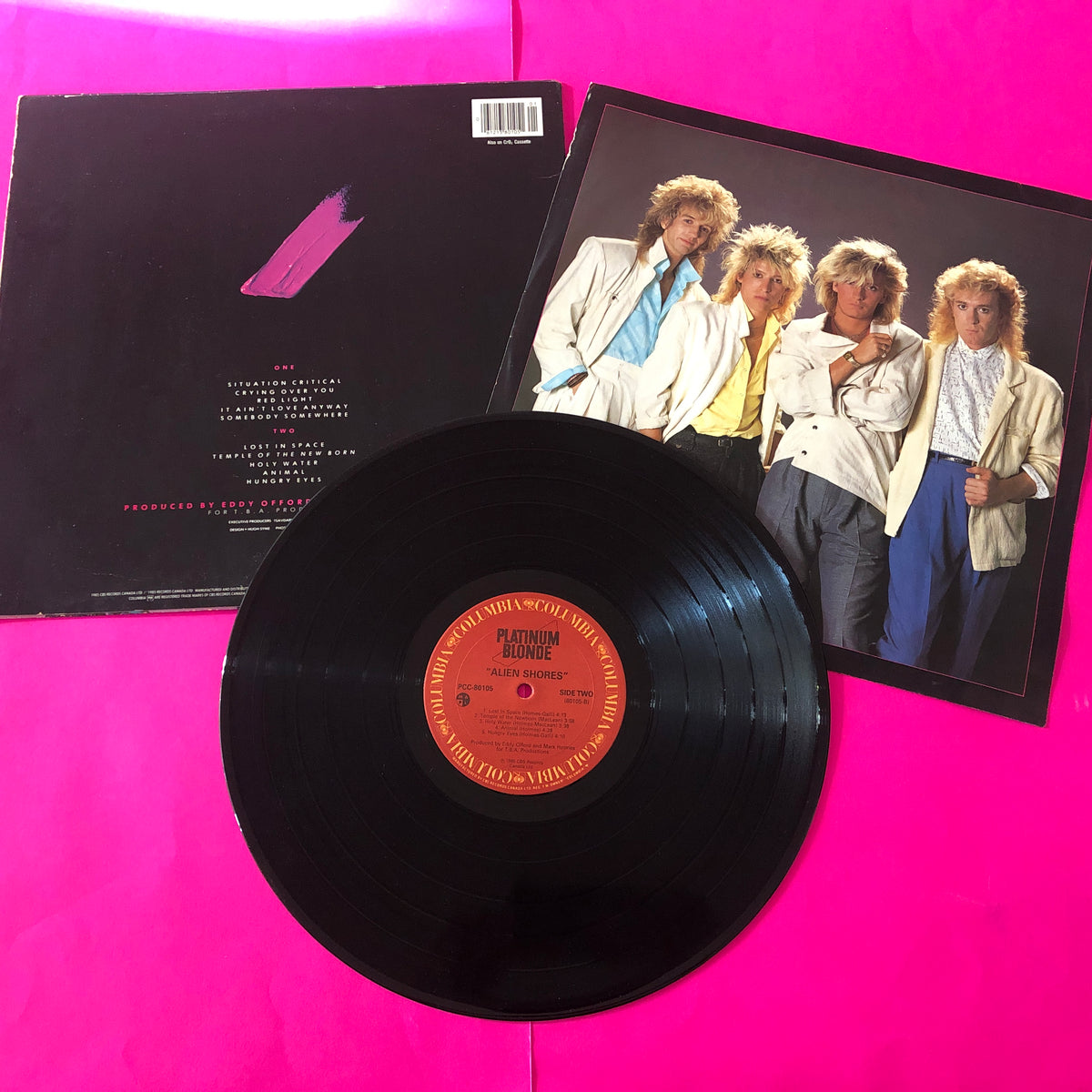 Platinum Blonde : Alien Shores (LP, Album)