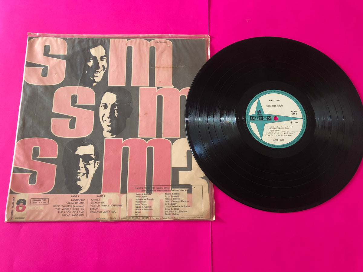 Som Três : Som Três Show (LP, Album, Mono)