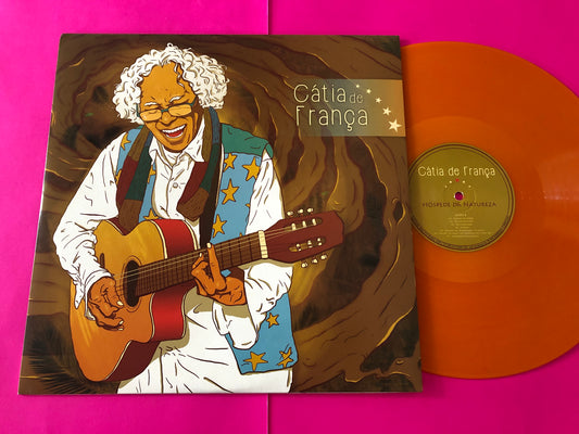 Cátia De França : Hóspede Da Natureza (LP, Album, Ora)