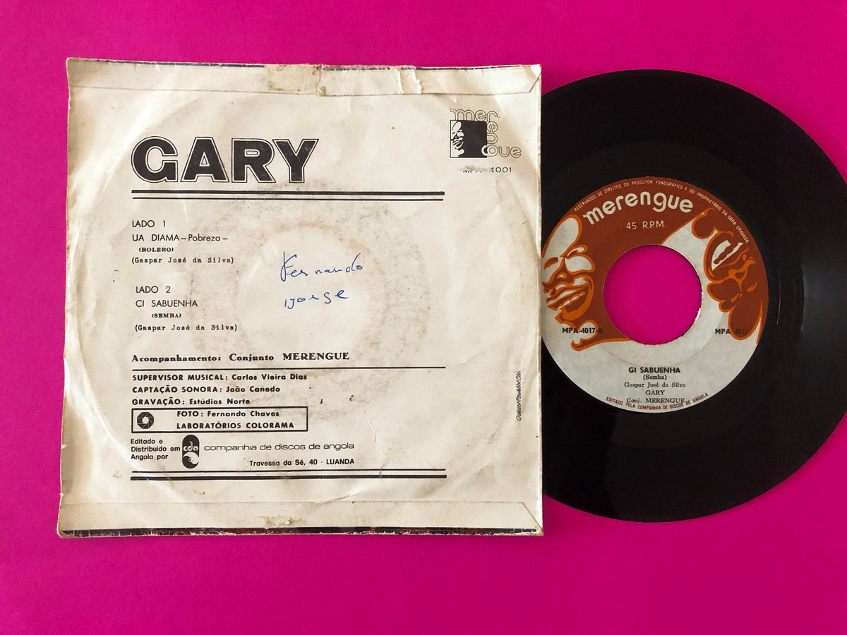 Gaspar José Da Silva : Ua Diama / Ci Sabuenha (7", Single)