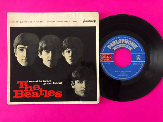The Beatles : I Want To Hold Your Hand (7", EP)