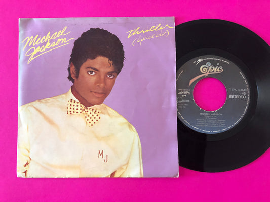 Michael Jackson : Thriller (Special Edit) (7", Single)