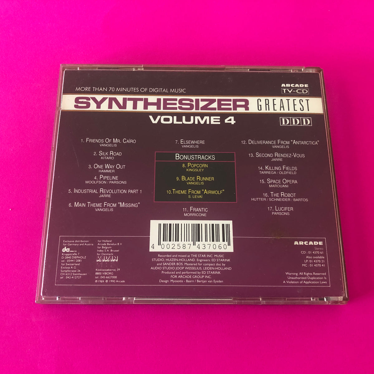 Ed Starink : Synthesizer Greatest Volume 4 (CD, Album)
