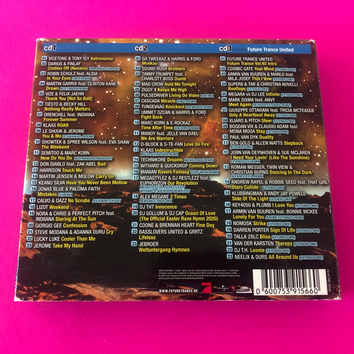 Various : Future Trance 92 (2xCD, Comp + CD, Mixed)