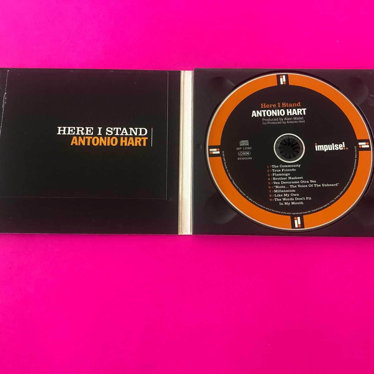 Antonio Hart : Here I Stand (CD, Album)
