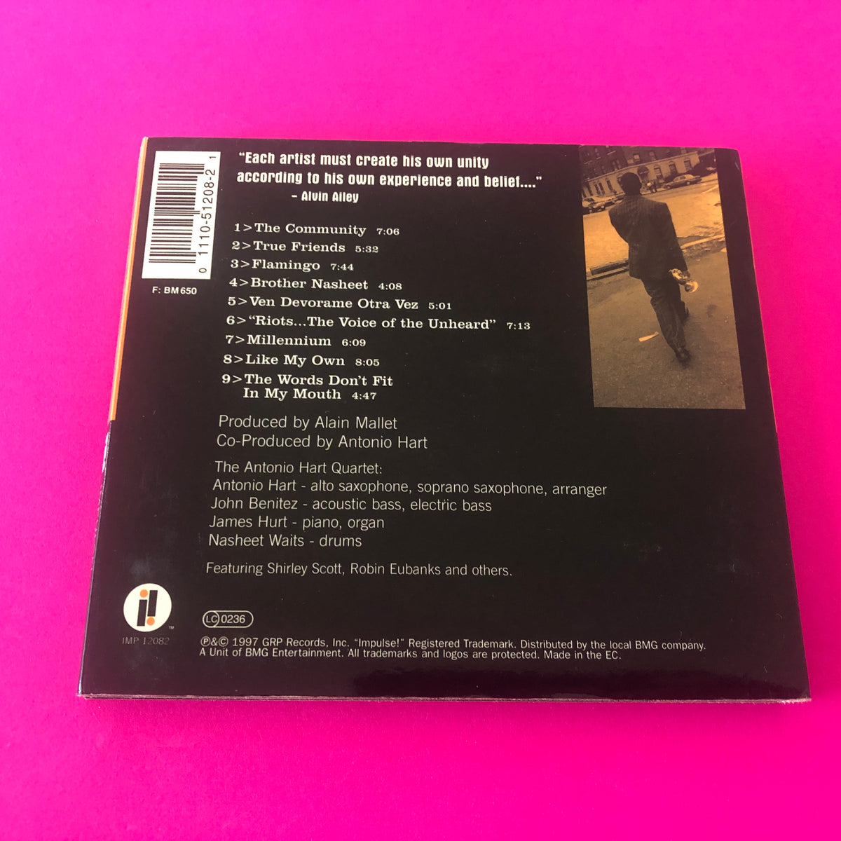 Antonio Hart : Here I Stand (CD, Album)