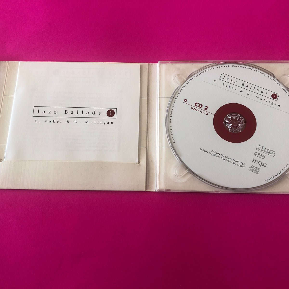 Chet Baker & Gerry Mulligan : Jazz Ballads 1 (2xCD, Comp)