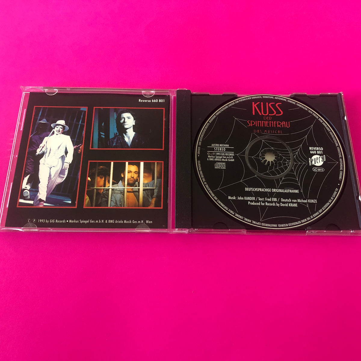 John Kander, Fred Ebb, Günter Mokesch, Thorsten Tinney, Yamil Borges : Kuss Der Spinnenfrau Das Musical (CD)
