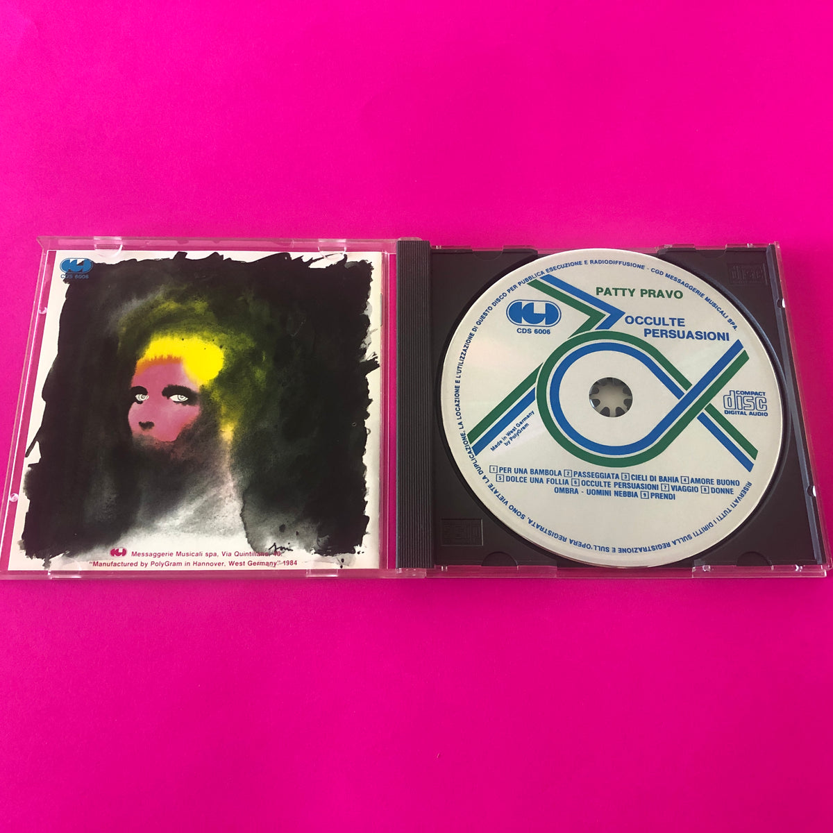 Patty Pravo : Occulte Persuasioni (CD, Album)