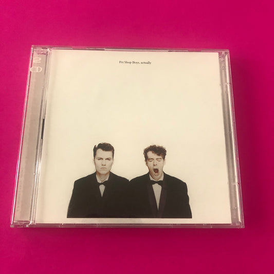 Pet Shop Boys : Actually / Further Listening 1987–1988 (CD, Album, RE + CD, Comp + RM)