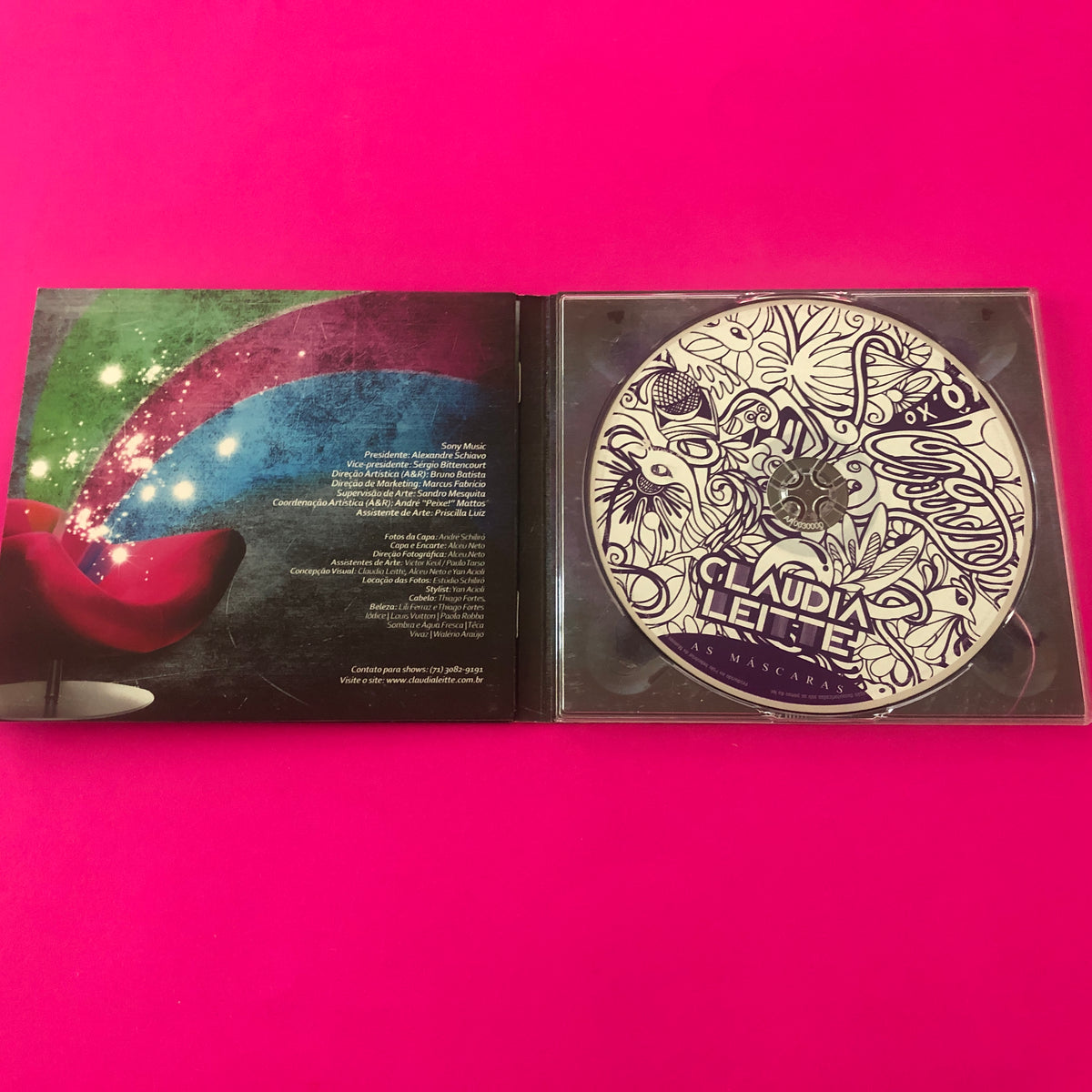 Claudia Leitte : As Máscaras (CD, Album)