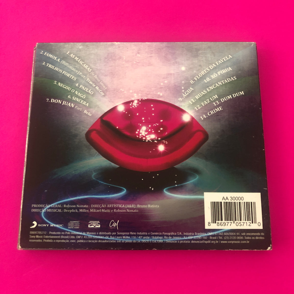 Claudia Leitte : As Máscaras (CD, Album)