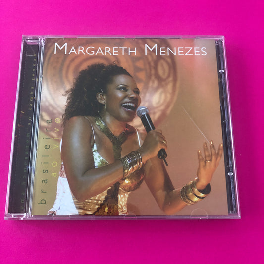 Margareth Menezes : Brasileira (Ao Vivo) (CD, Album)