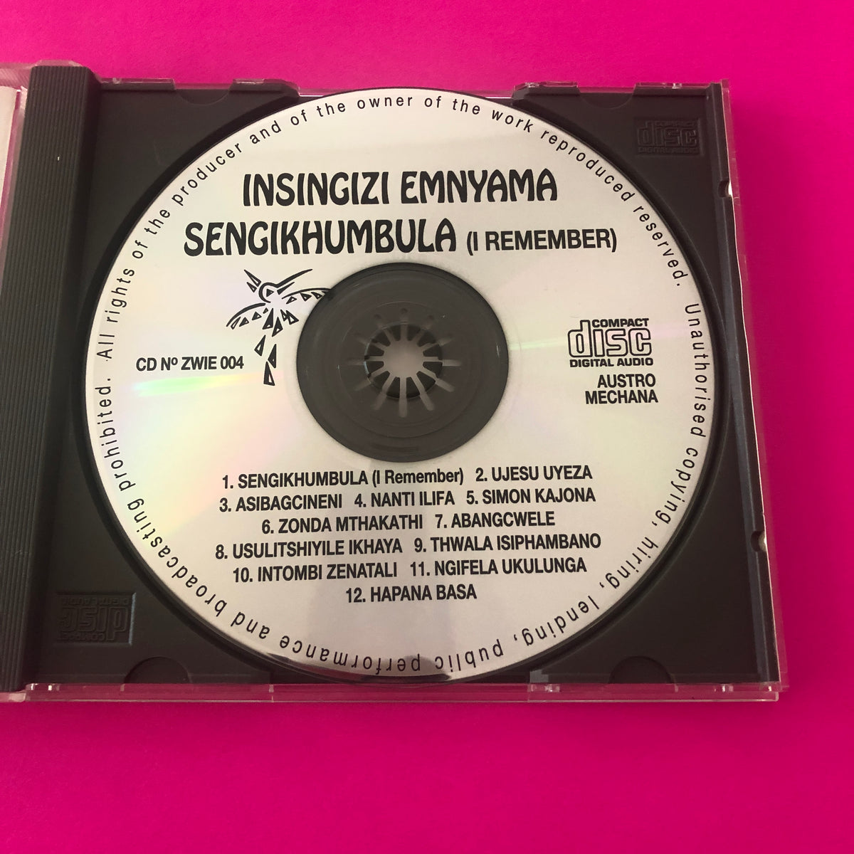 Insingizi : Sengikhumbula (I Remember) (CD, Album)
