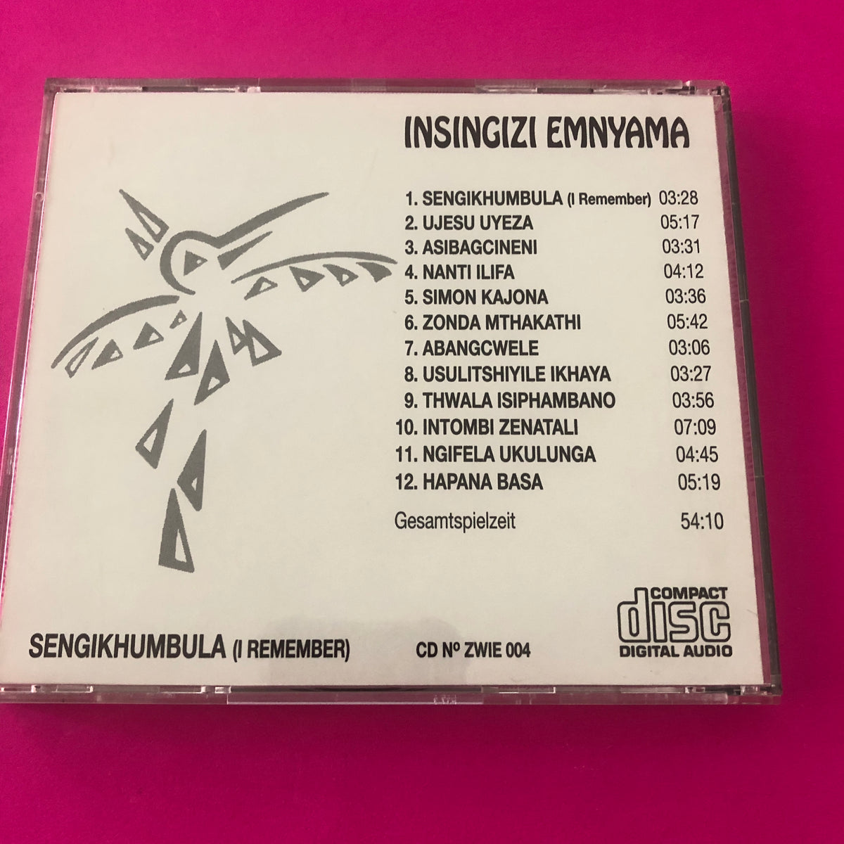 Insingizi : Sengikhumbula (I Remember) (CD, Album)