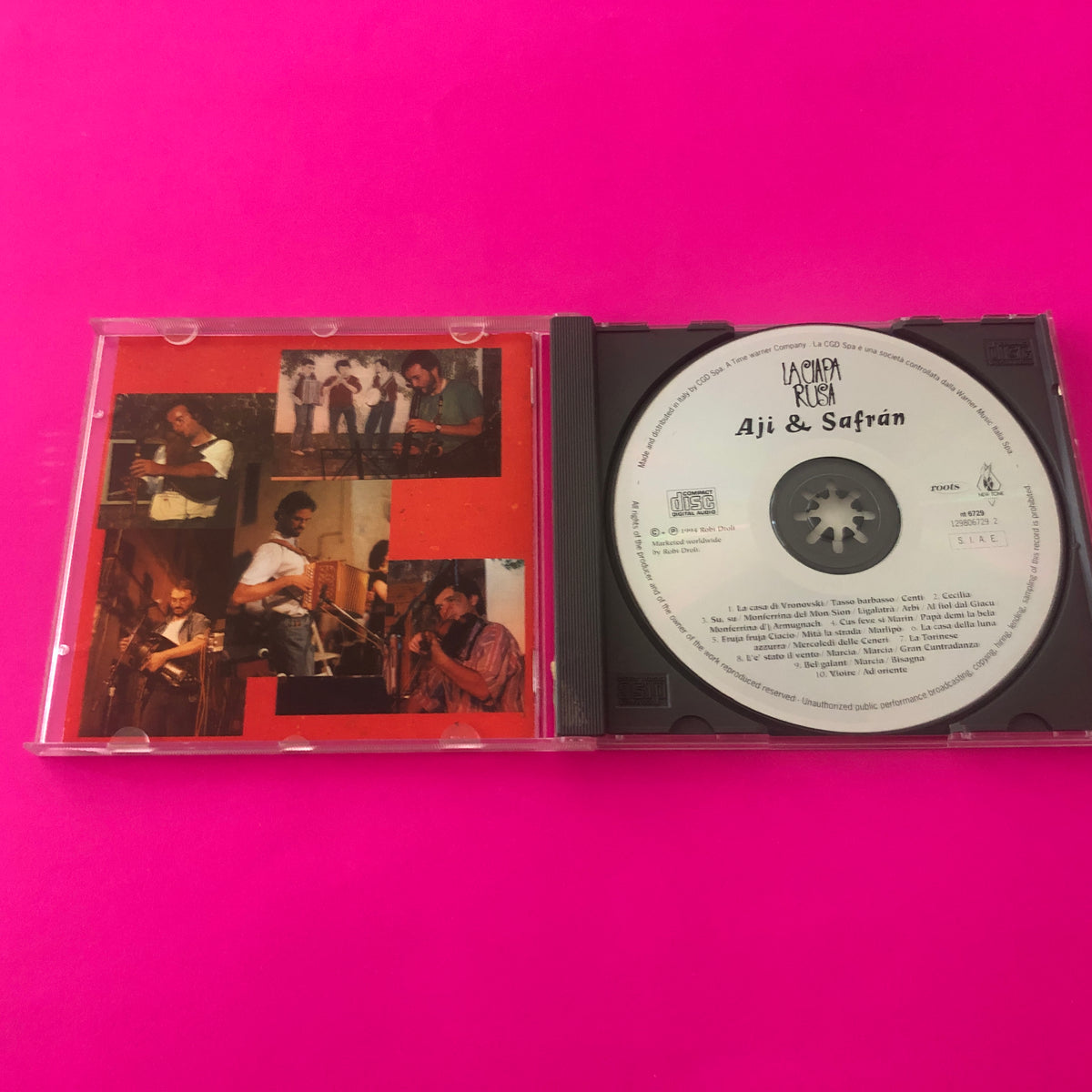 La Ciapa Rusa : Aji & Safrán (CD, Album)