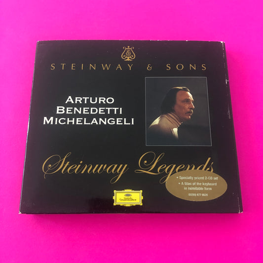 Arturo Benedetti Michelangeli : Steinway Legends (2xCD, Comp)