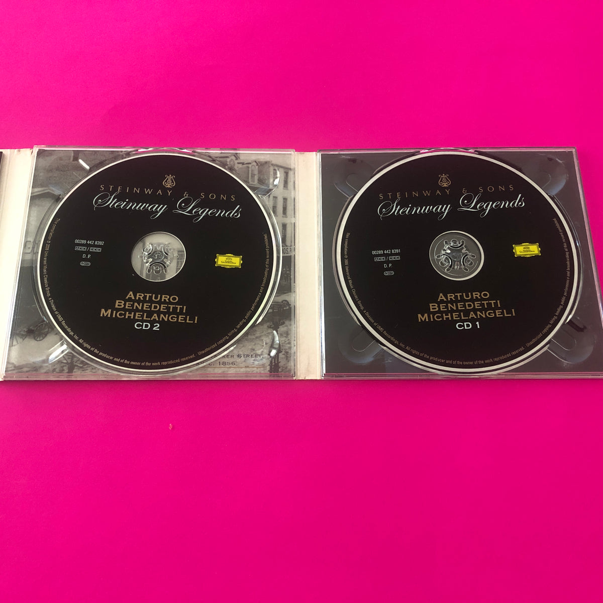 Arturo Benedetti Michelangeli : Steinway Legends (2xCD, Comp)