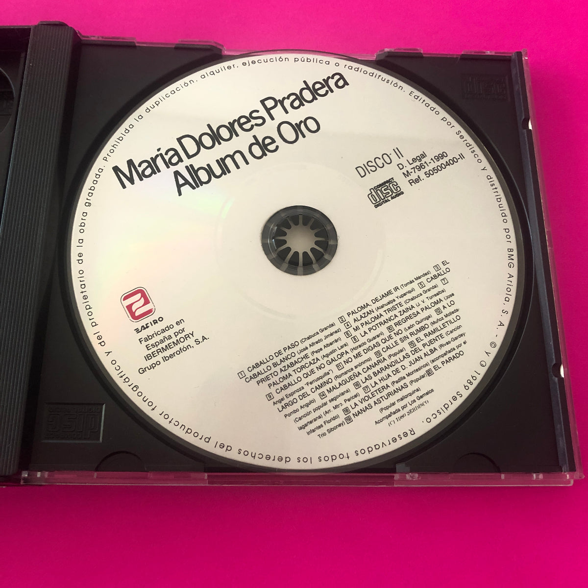 Maria Dolores Pradera Acompañada Por Los Gemelos : Album de Oro (2xCD, Comp)