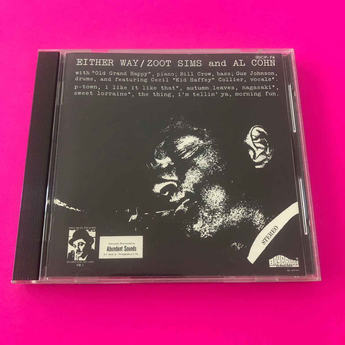 Zoot Sims And Al Cohn : Either Way (CD, Album, RE, RM)