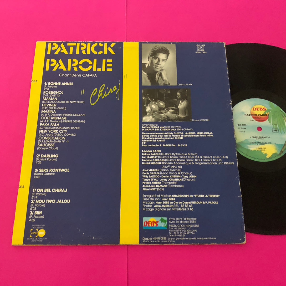 Patrick Parole : Chiraj (LP, Album)