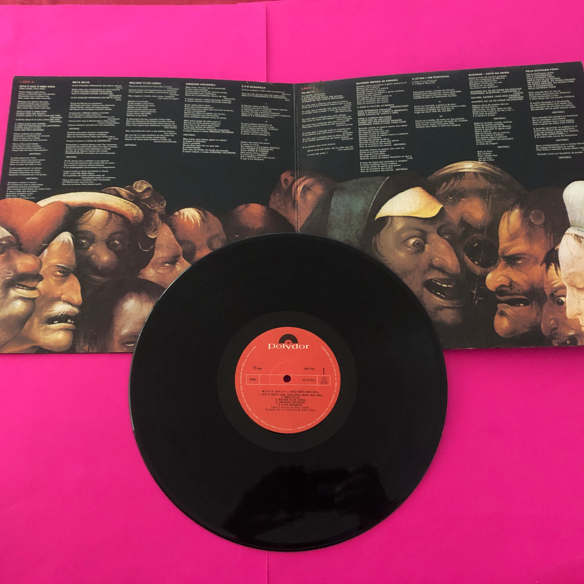 Mário Mata : Não Mata Mas Mói (LP, Album)