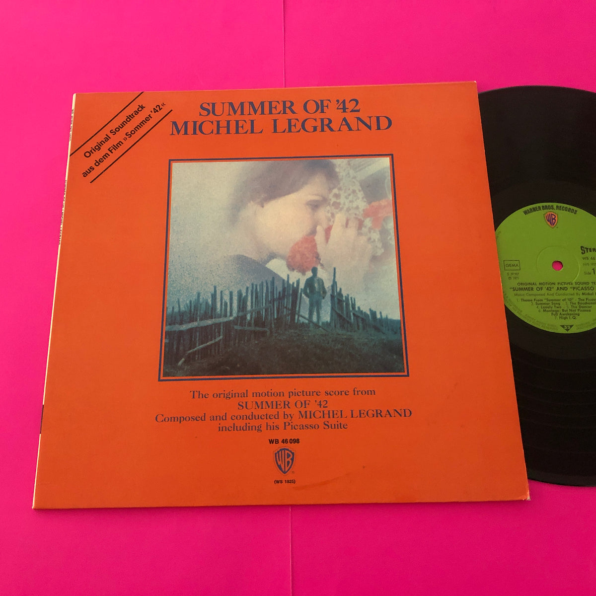 Michel Legrand : Summer Of '42 (LP, Album, RE)