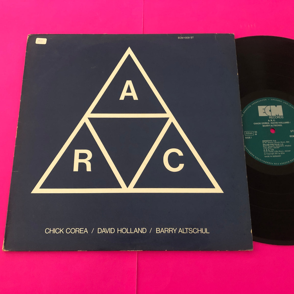 Chick Corea, Dave Holland, Barry Altschul : A.R.C. (LP, Album)