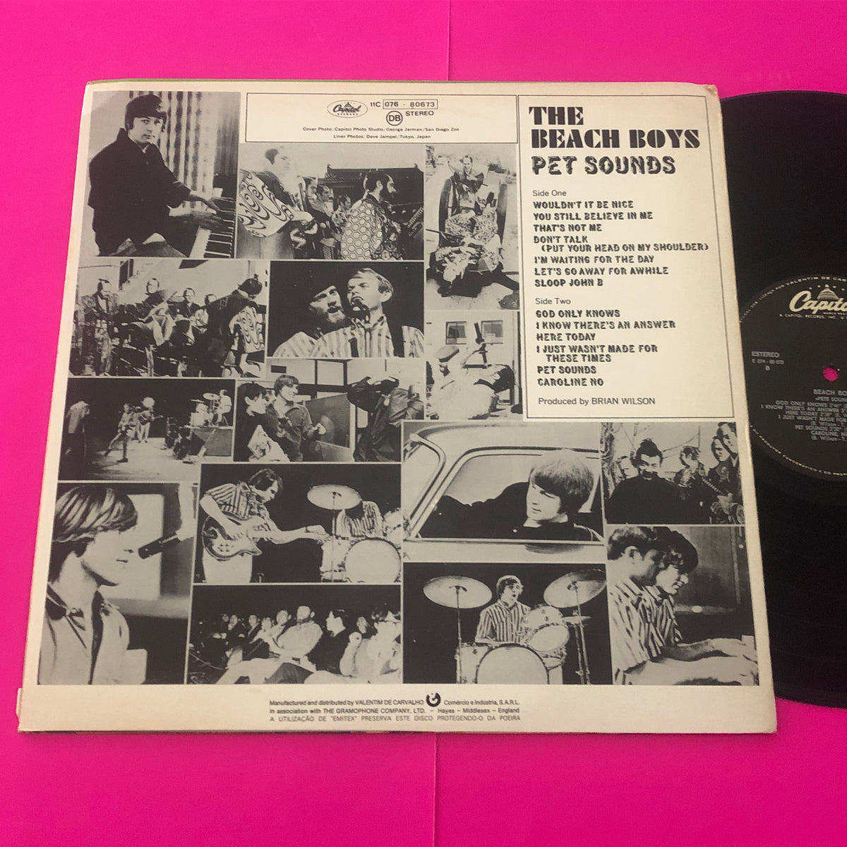 The Beach Boys : Pet Sounds (LP,Album,Reissue,Stereo)