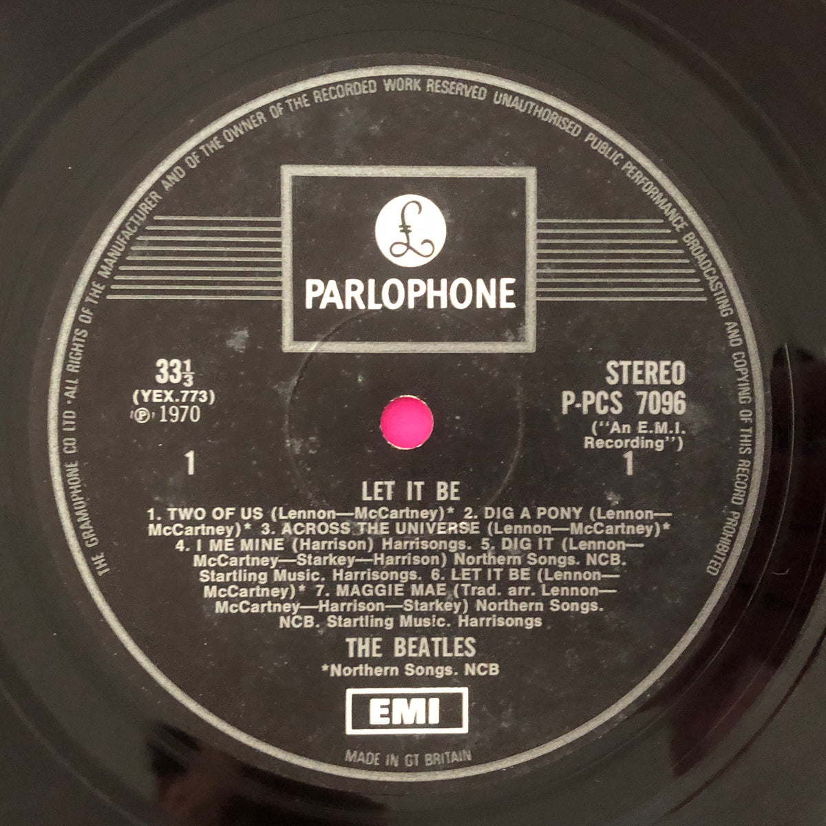 The Beatles : Let It Be  (LP, Album, Exp)