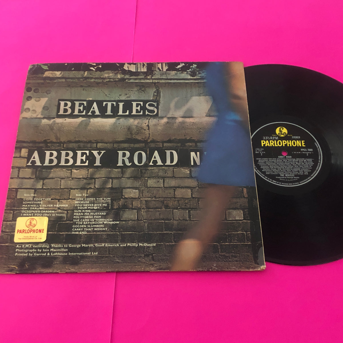The Beatles : Abbey Road (LP, Album, Exp)