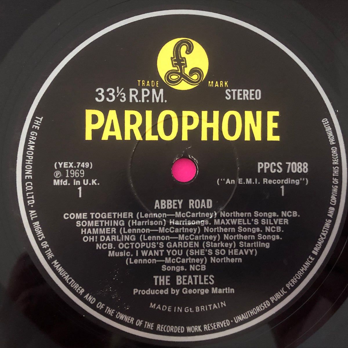 The Beatles : Abbey Road (LP, Album, Exp)
