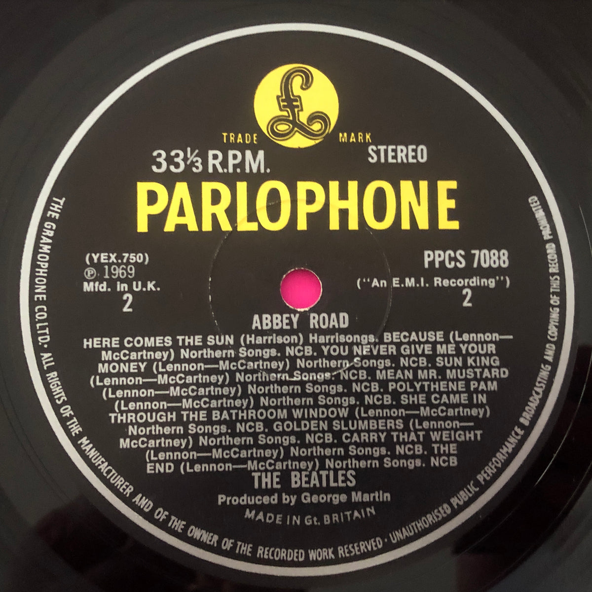 The Beatles : Abbey Road (LP, Album, Exp)