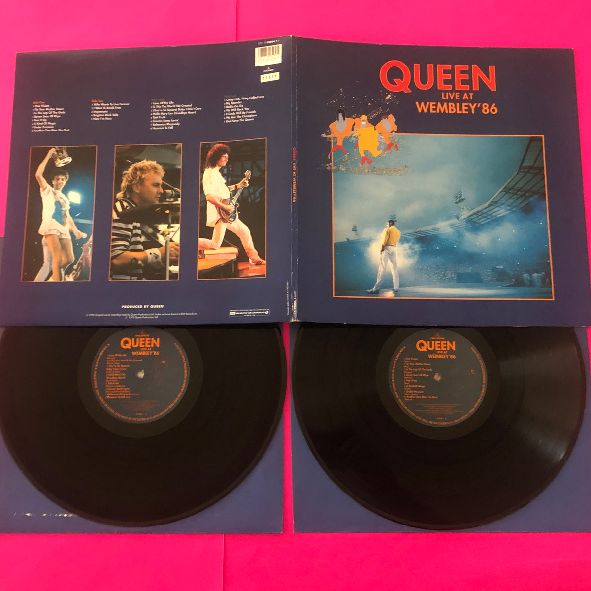 Queen : Live At Wembley '86 (2xLP, Album, Gat)