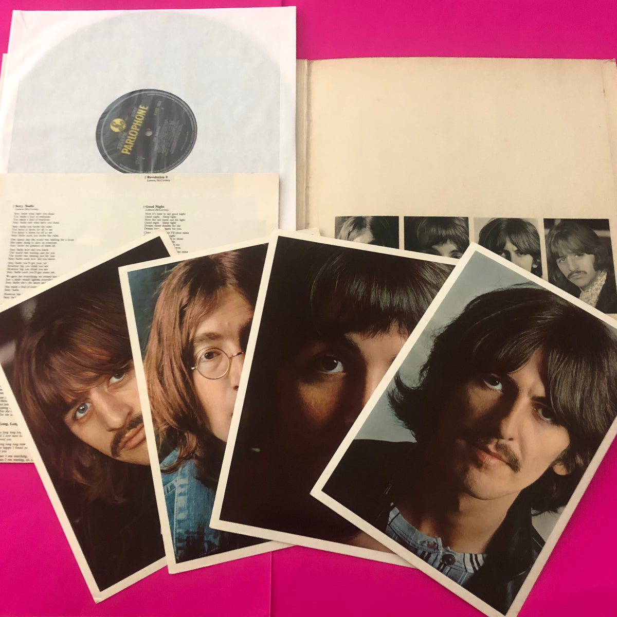 The Beatles : The Beatles (2xLP, Album, Num, Exp)