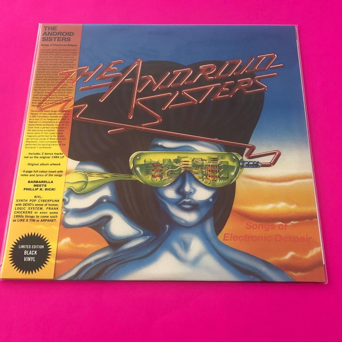 The Android Sisters : Songs Of Electronic Despair (LP, Album, RE)