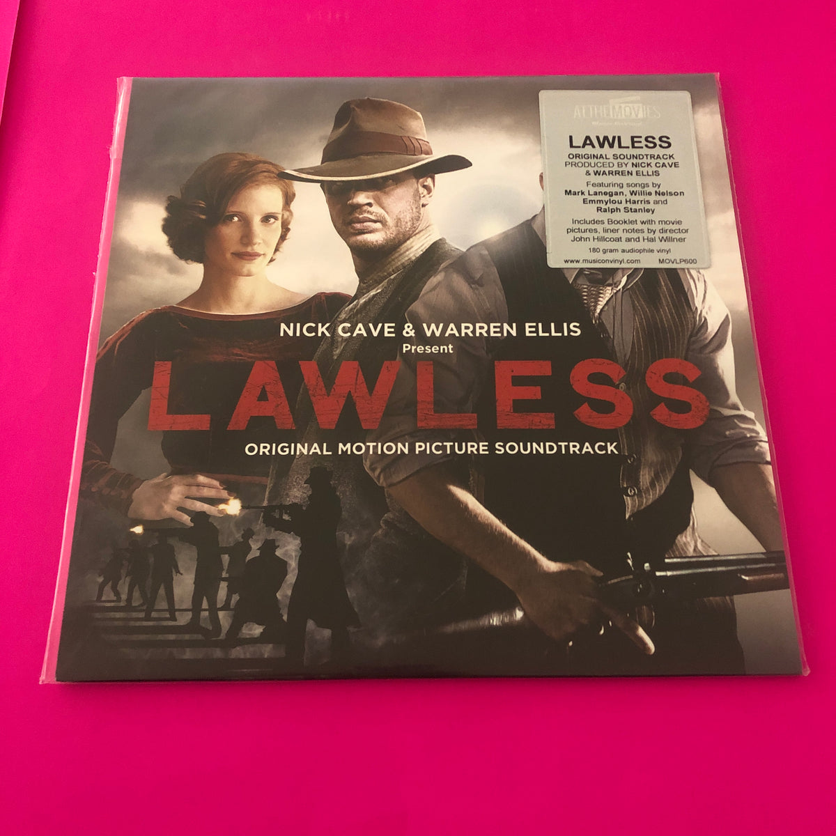Nick Cave & Warren Ellis : Present: Lawless - Original Motion Picture Soundtrack (LP, Comp, RP, 180)