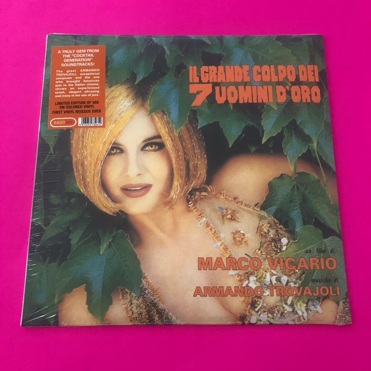 Armando Trovaioli : Il Grande Colpo Dei 7 Uomini D'Oro (LP, Album, Ltd, RE, Ora)
