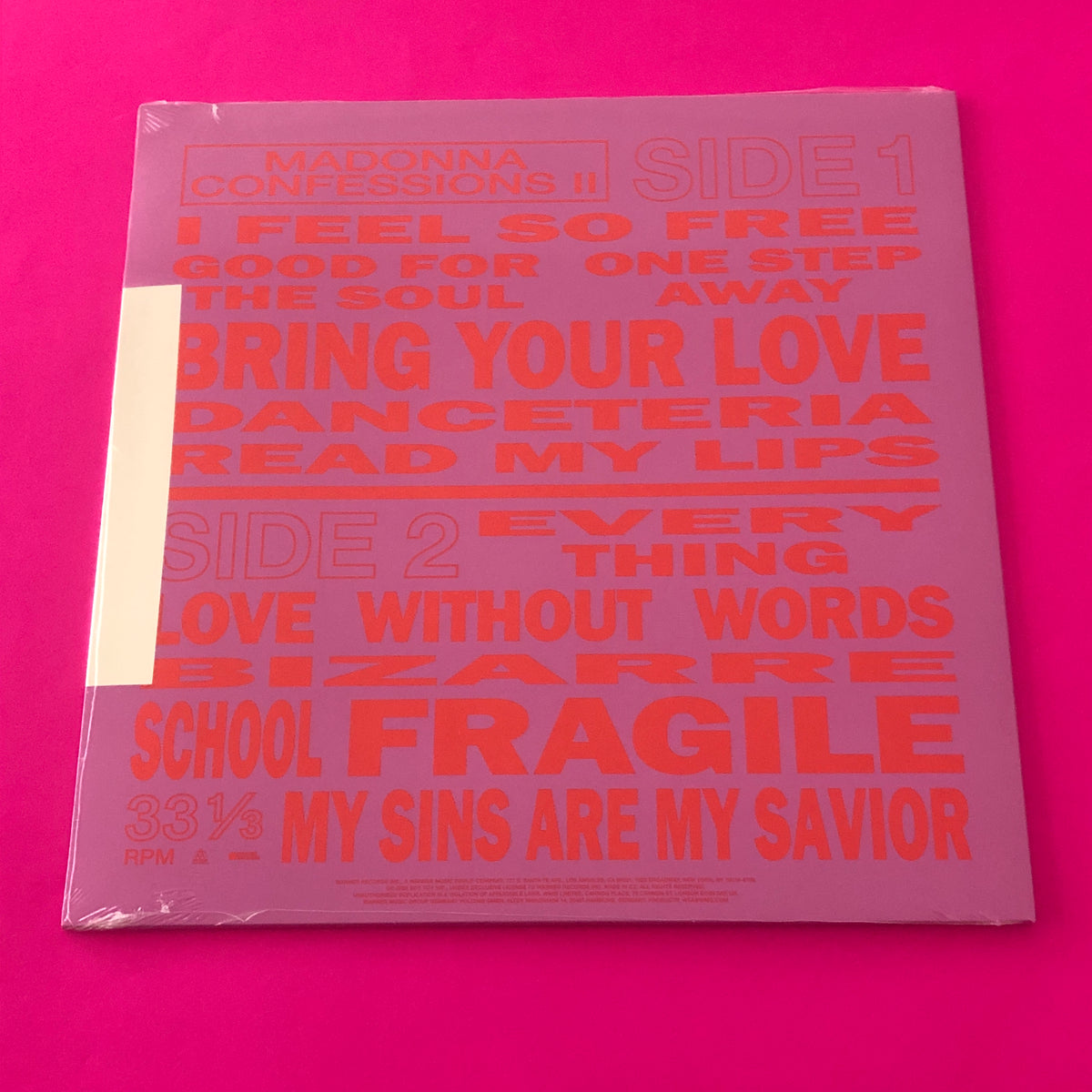 Madonna : Confessions II (LP, Album, Ltd, Mixed, Tra)