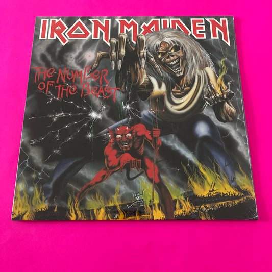 Iron Maiden : The Number Of The Beast (LP, Album, RE, RM, 180)