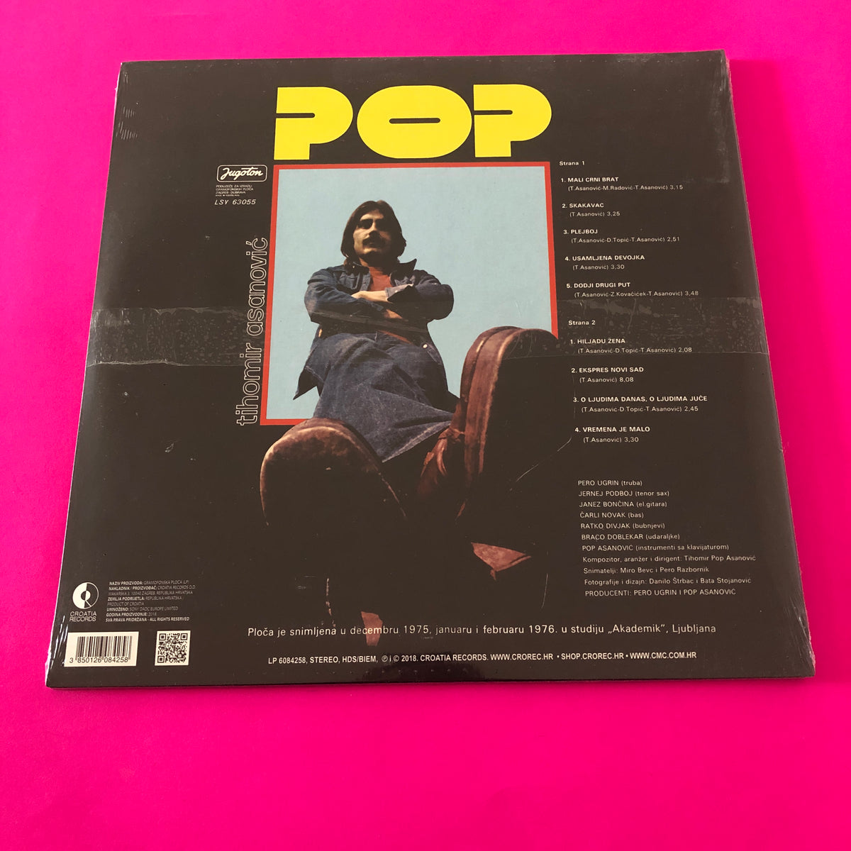 Tihomir Pop Asanović : Pop (LP, Album, RE, RM)