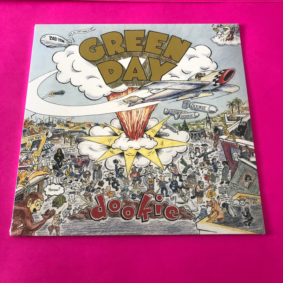 Green Day : Dookie (LP, Album, RE)