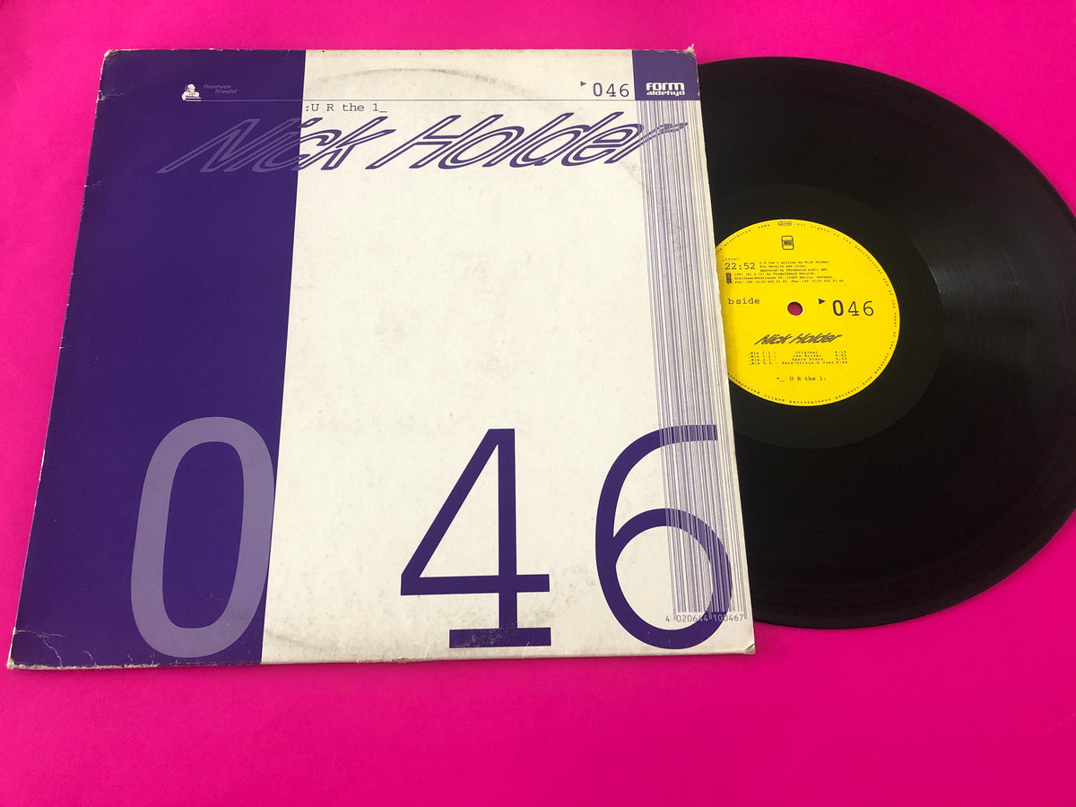Nick Holder : U R The 1 (12")