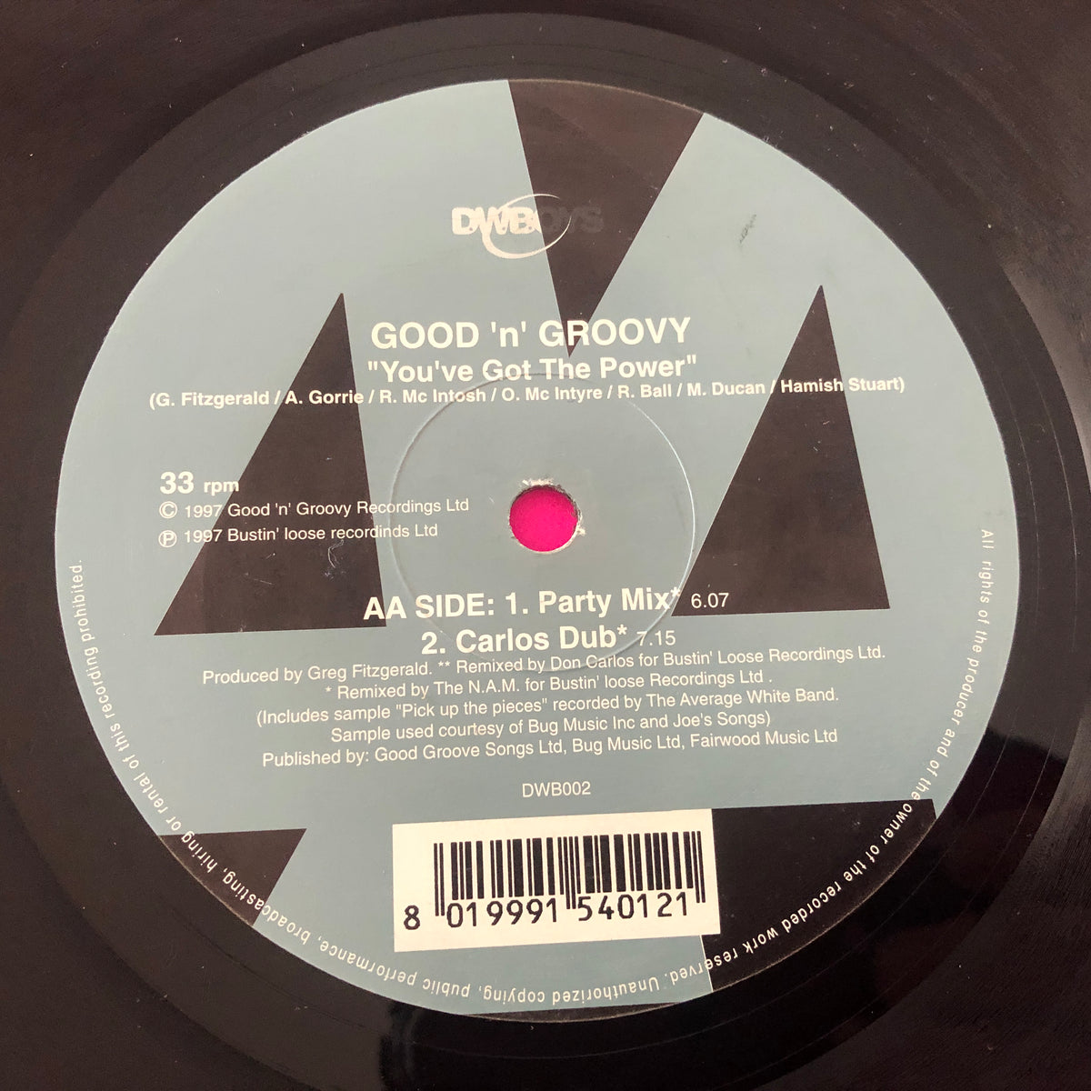 Good 'N' Groovy : You've Got The Power (12")